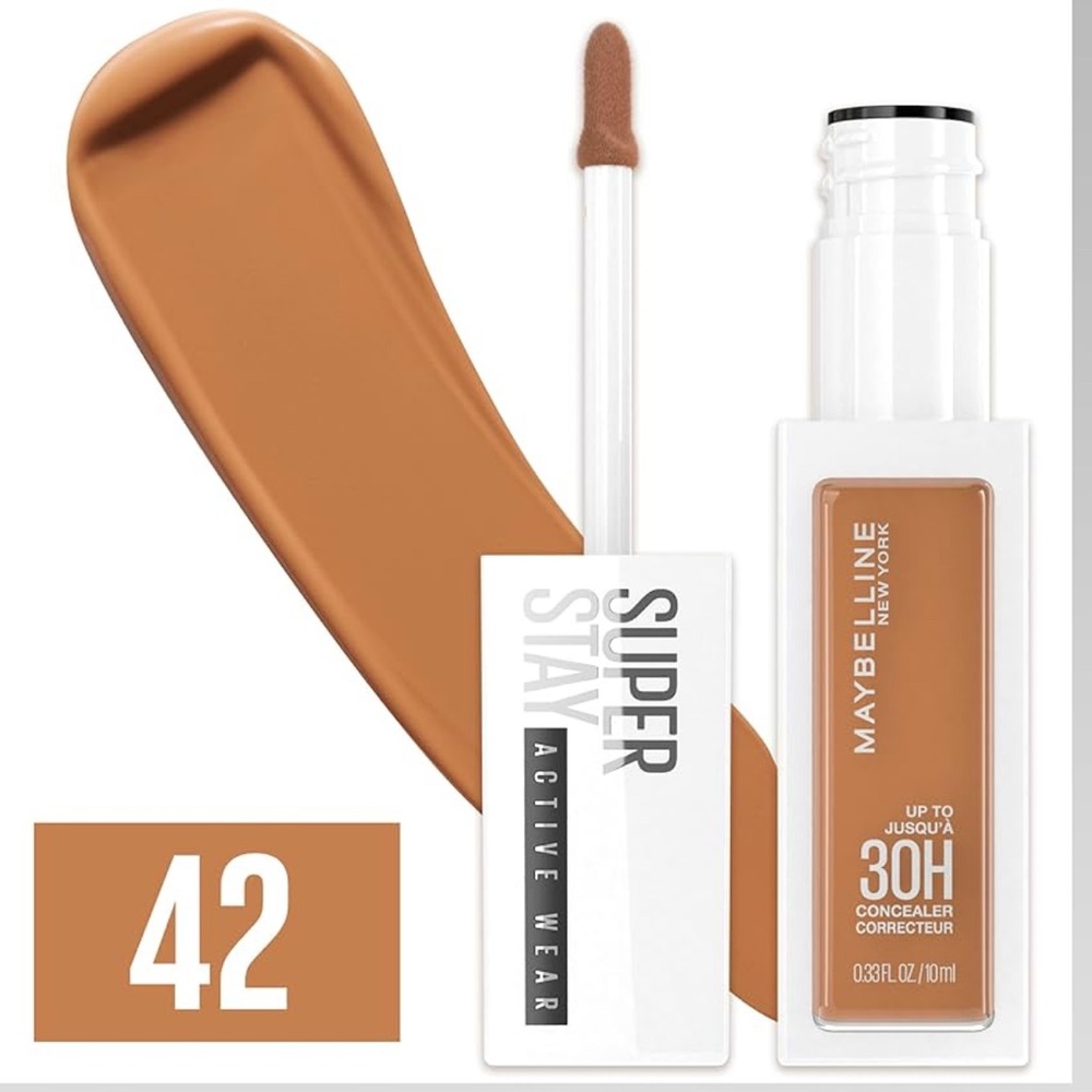 6 pcs Maybelline Super Stay Active Wear Concealer shade 42
